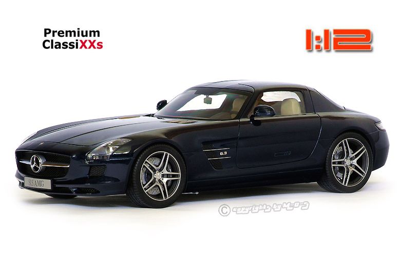 neuheit 2012 mercedes benz sls amg c197 daytona blau metallic