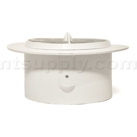 Round Undereve Soffit Bath Fan Vent