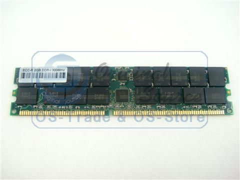 Micron DDR 2GB PC 2700 333 Server Dram Memory ECC Reg