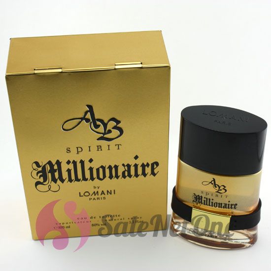 AB Spirit Millionaire Lomani 3 3 Cologne EDT SP Men