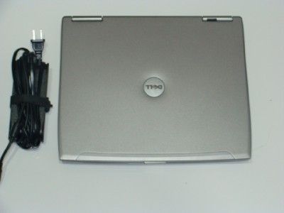 D610 Intel Centrino 2GHz 2GB 60GB XP SP3 MS Office WiFi Laptop