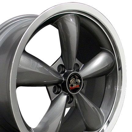 18 x10 Gunmetal Bullitt Rims Fit 2006 2007 Mustang ®