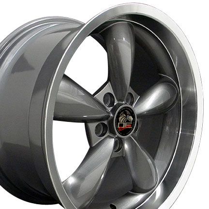 18 x10 Gunmetal Bullitt Rims Fit 2006 2007 Mustang ®