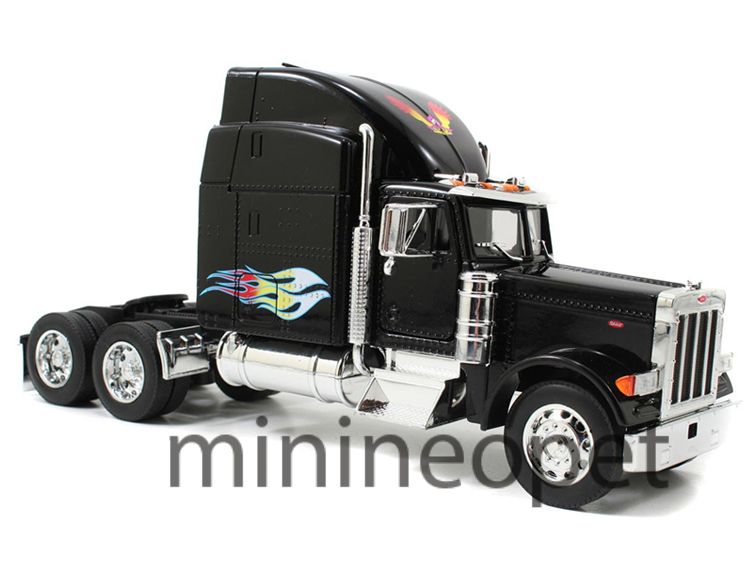 Jada Road Rigz Peterbilt 379 Tractor 1 32 Diecast Black