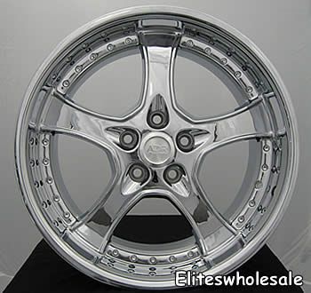 20x8 5 Chrome Wheels Rims adr Spartan 5x4 5