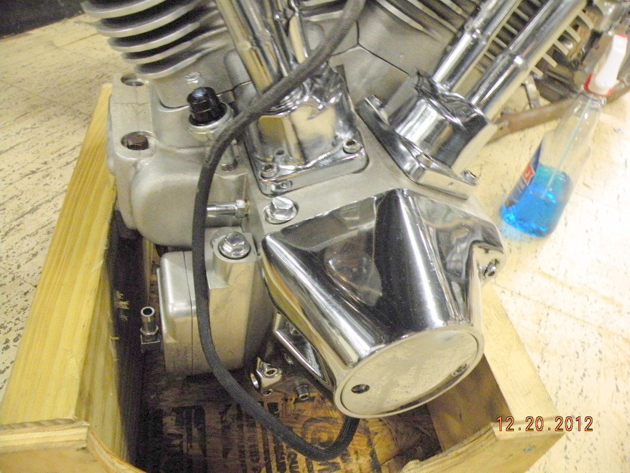 113 Ultima Motor Engine EVO Natural Harley Chopper Bobber Big Twin El