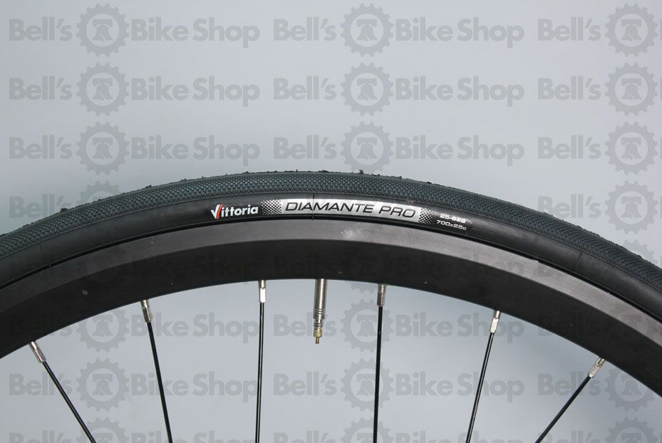 Vittoria Diamante Pro II Folding Road Bike Tire Black 700 x 25c Road