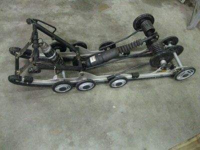 600 HO Rev Chassis Skid Suspension Rear 136 Long Track SC3 2 Up