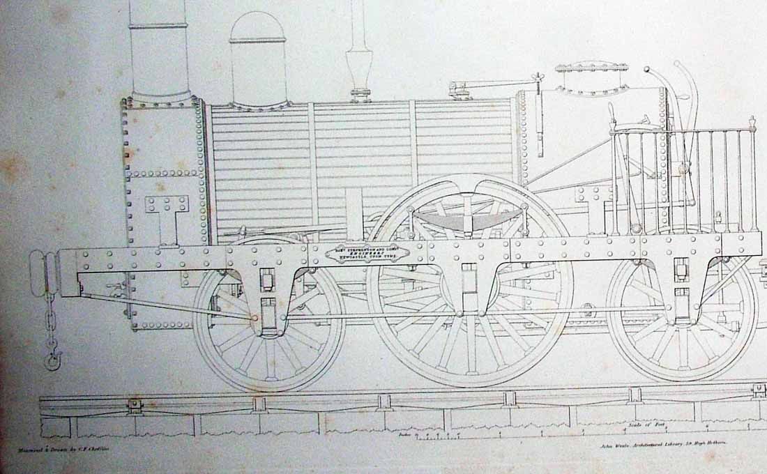 1838 Public Works of Great Britain 153 Plates Railways Locomotives