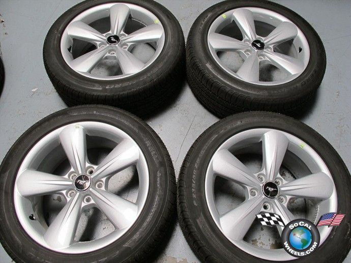 2012 Ford Mustang Factory 18 Wheels Tires OEM Rims Pirelli 235/50/18
