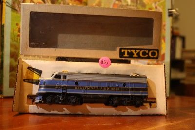 Vintage TYCO T224A1098 Baltimore & Ohio F9 A Unit Powered/Lighted