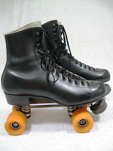 Riedell Roller Skates 220 Mens 10 Hugger Wheels Gmii Chicago Custom