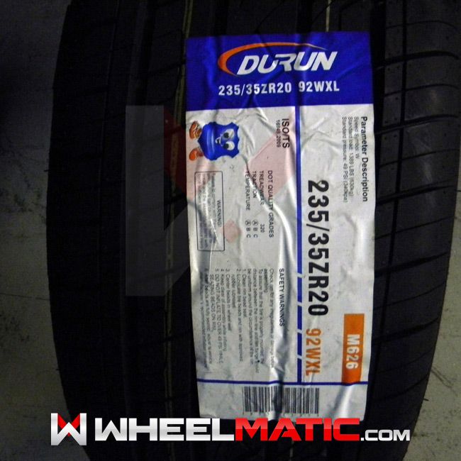 New 235 35R20 Durun Malta Tire 235 35 20 2353520