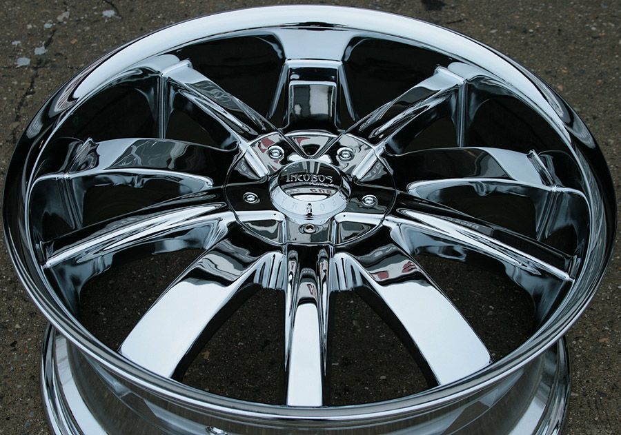 Incubus Poison 764 20 Chrome Rims Wheels Lincoln MKS MKZ MKX