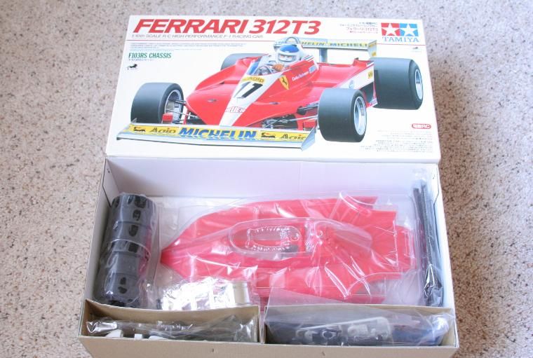 Tamiya 1 10 RC Ferrari 312T3 F103RS Crace Car 49191