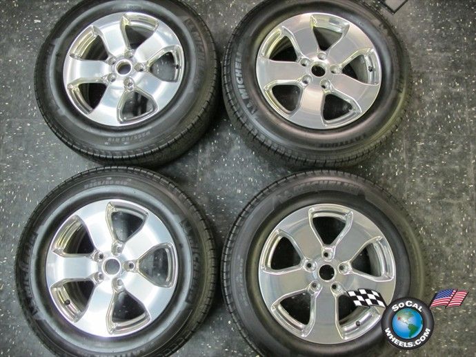 Jeep Grand Cherokee Factory 18 Wheels Tires Rims 9106 Polished