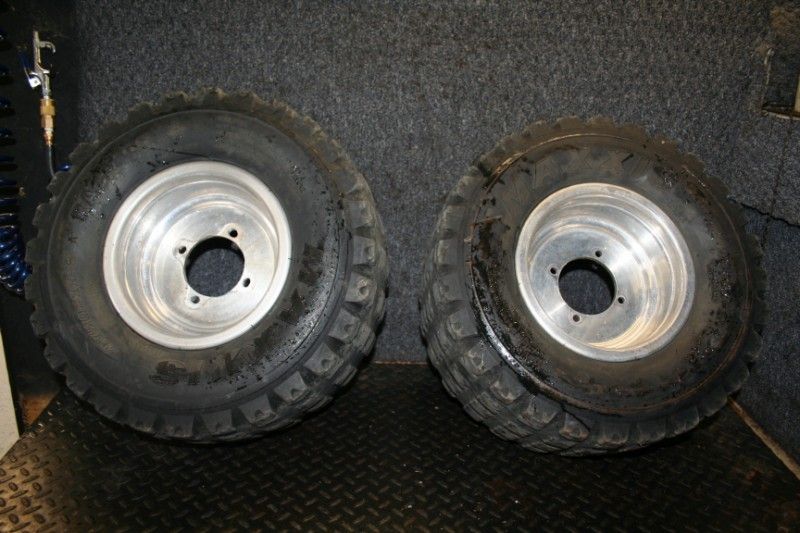 Polaris Predator 500 Rear Stock Wheels Rims Tires