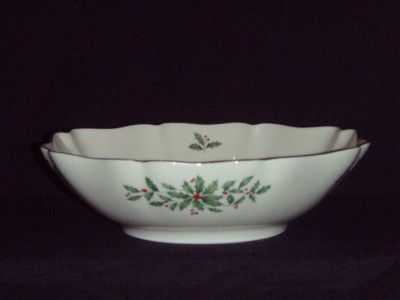 Lenox Holiday Centerpiece or Large Serving Bowl Nice 