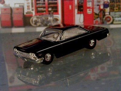 Hot 62 Chevrolet Bel Air 409 Bubble Top Limited Edition 1 64 Scale