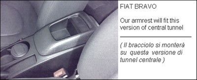 Mittelarmlehne FIAT BRAVO Armrest Armlehne BRAVO 2007