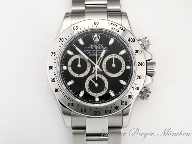 KULT ROLEX UHR DAYTONA STAHL 116520 armbanduhr HERRENUHR ~~