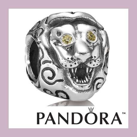 Original Pandora Element 790443CZY Löwe, Zirk, 925/  Silber NEU OVP