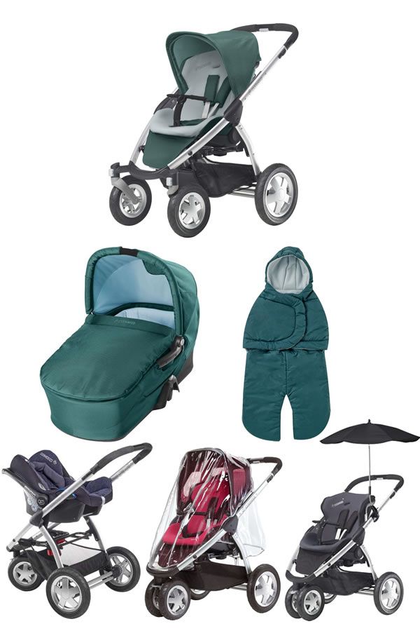 MAXI COSI MURA 4 ALL INCL. SET FOGGY DAWN 2010 NEU#2822