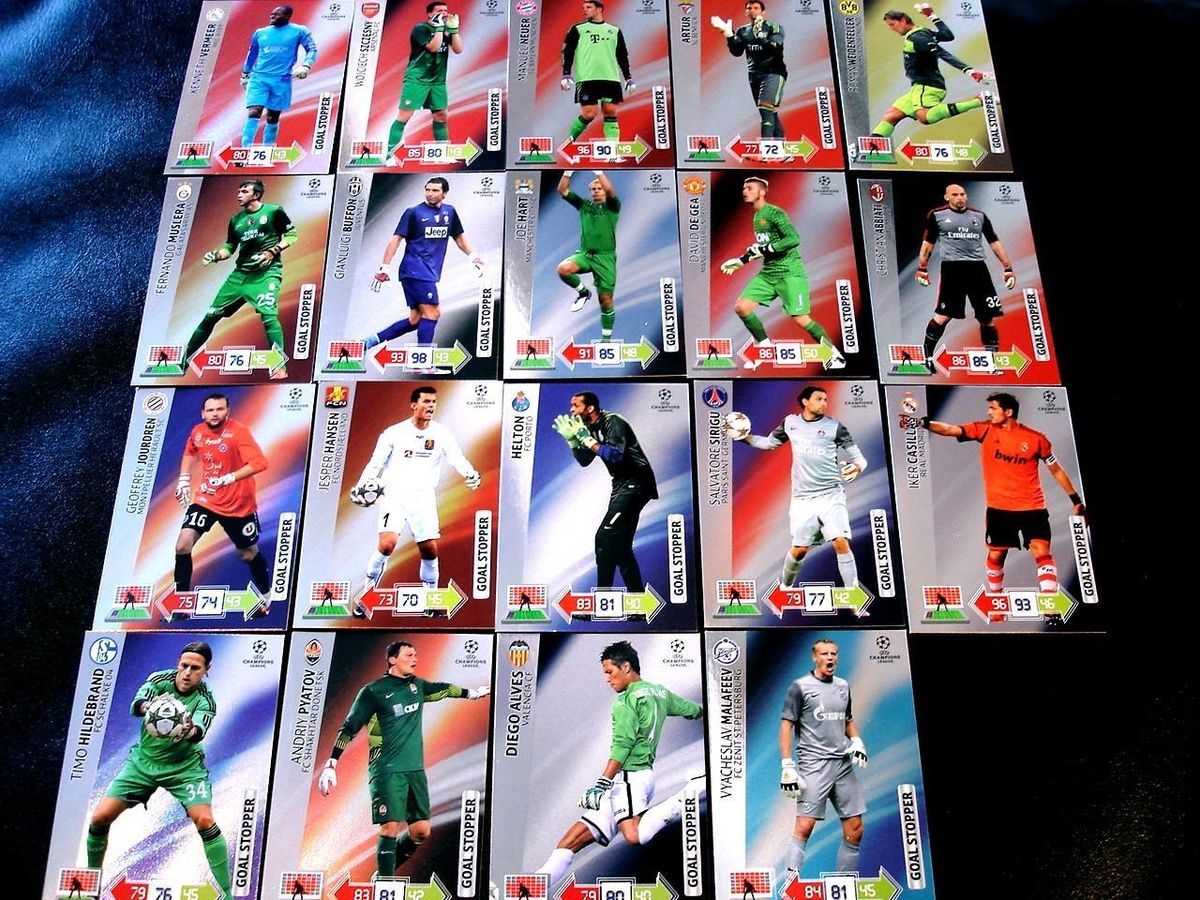 Panini CHAMPIONS LEAGUE 12/13 2012/2013 GOAL STOPPER Adrenalyn XL