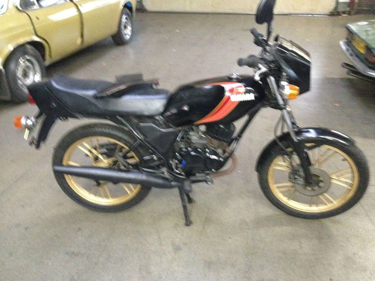 YAMAHA RD 80 MX 1982 für Bastler mit TÜV bis 08 2014