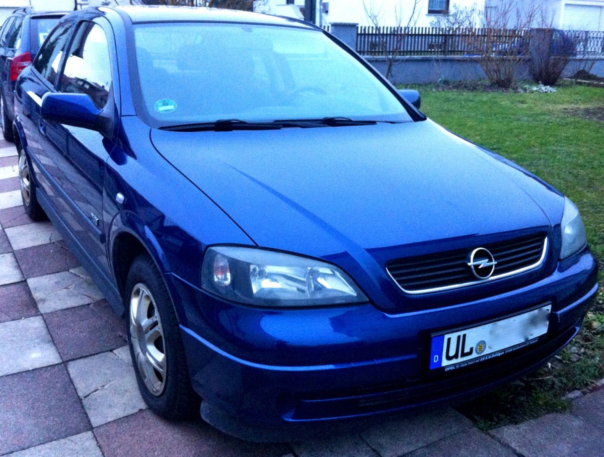 Astra G 1 6l Benzin EZ 03 2003 TUV 02 2014 Klima Gruene Umweltplakette