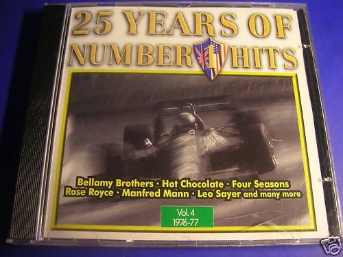 25 Years of Number 1 Hits vol.4 MANFRED MAN LEO SAYER