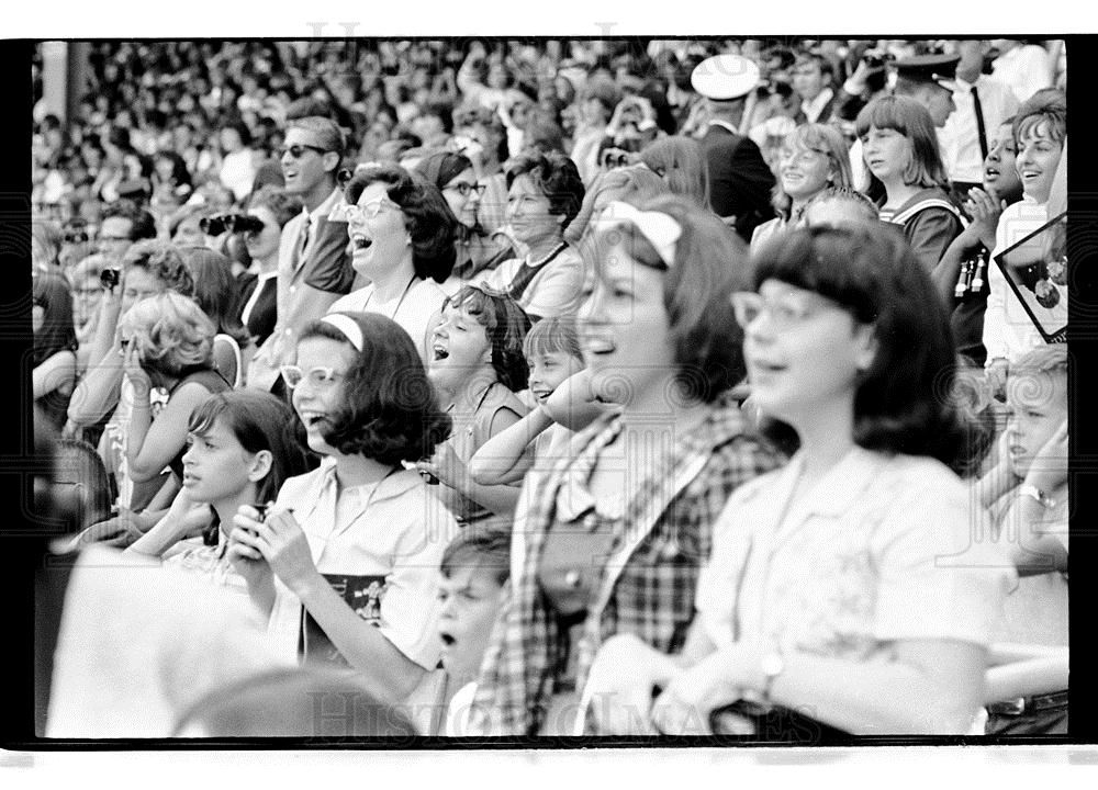 1965 35mm Negs Beatles,entertain at Sox Park  1