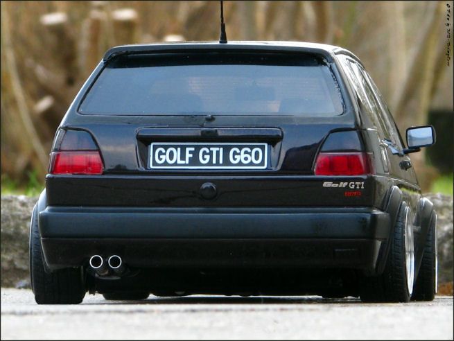 18 Tuning VW Golf 2 GTI G60 Edition One + Echtalu Felgen = RAR