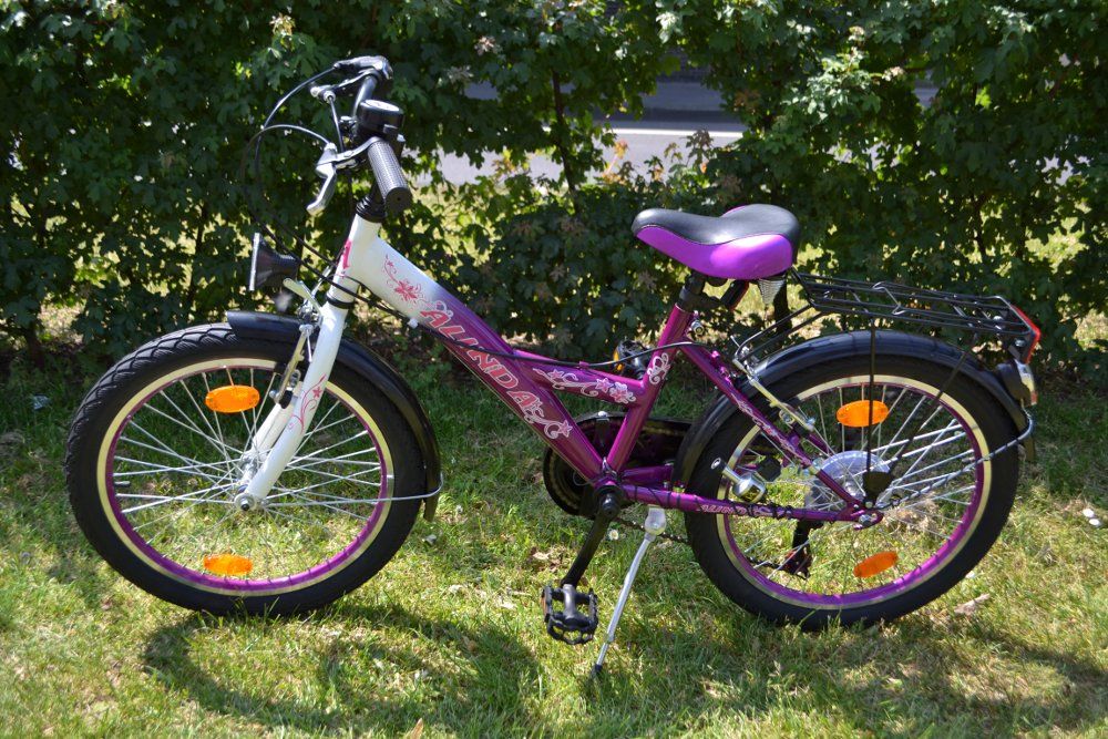 20 Zoll Kinderfahrrad Mädchen Shimano 6 Gang City rad Lila Fahrrad