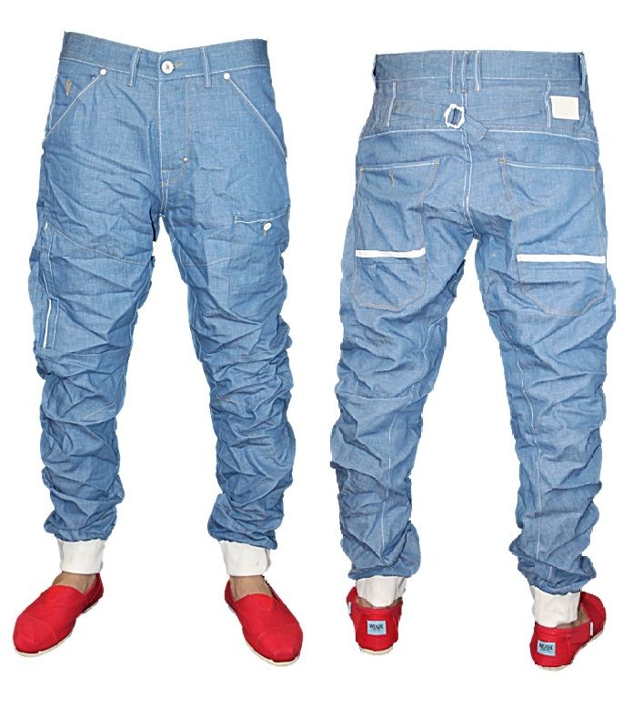 Neue Herren Hose VOI Jeans Maebashi Designer Bündchen Denim alle