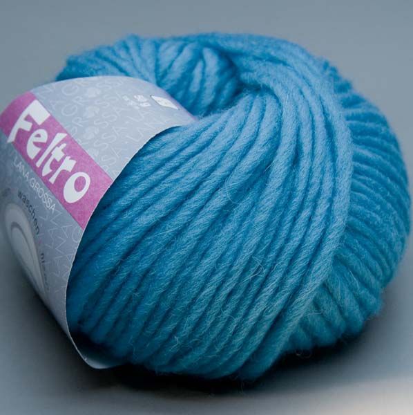 Lana Grossa Feltro 019 bleu 50g Filzwolle