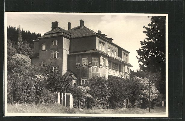 tolle AK Bad Hersfeld, Wohnhaus Am Weinberg 19