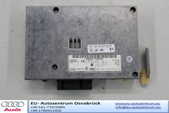 Original Audi Q7 Interfacebox Telefon Bluetooth Software und Antenne