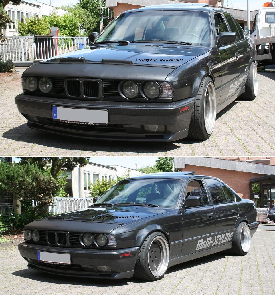 BRA Steinschlagschutz Haubenbra BMW E34 1987 1995