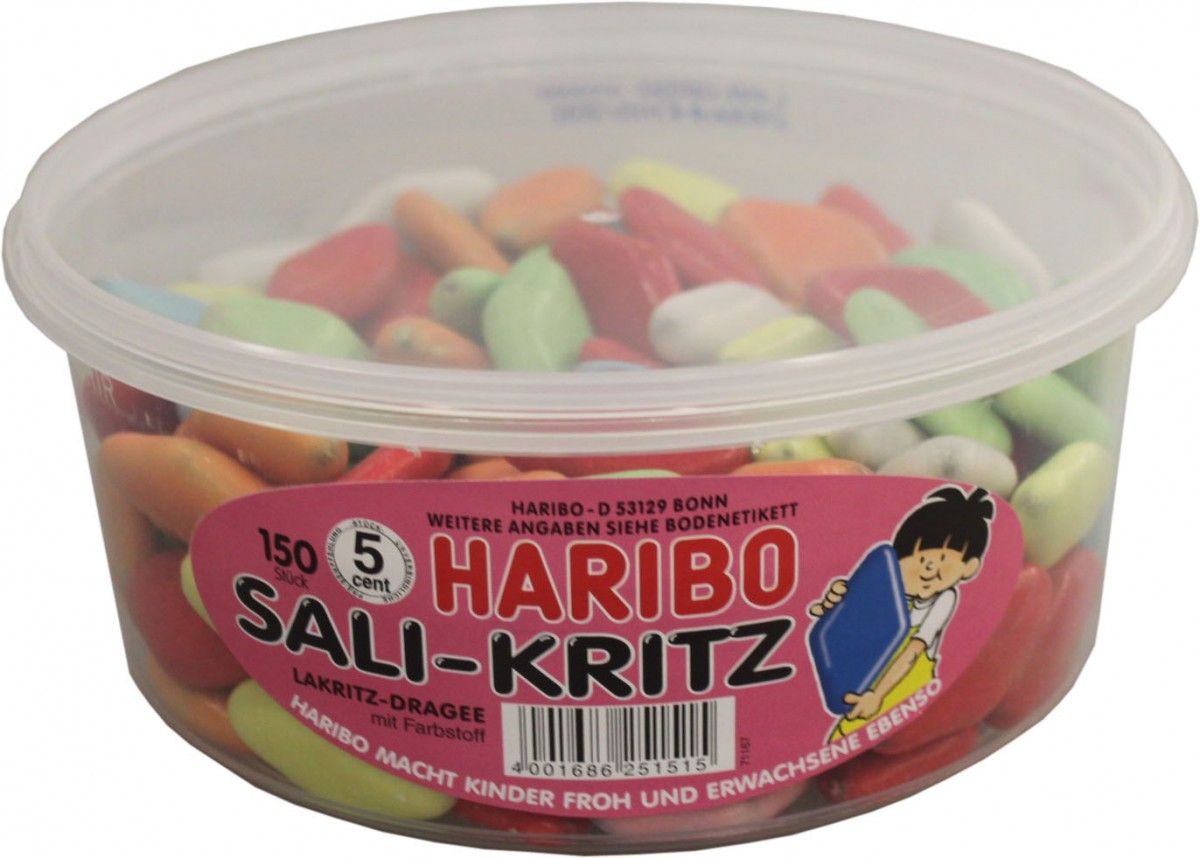 79EUR/1kg) Haribo Sali Kritz 1,05kg