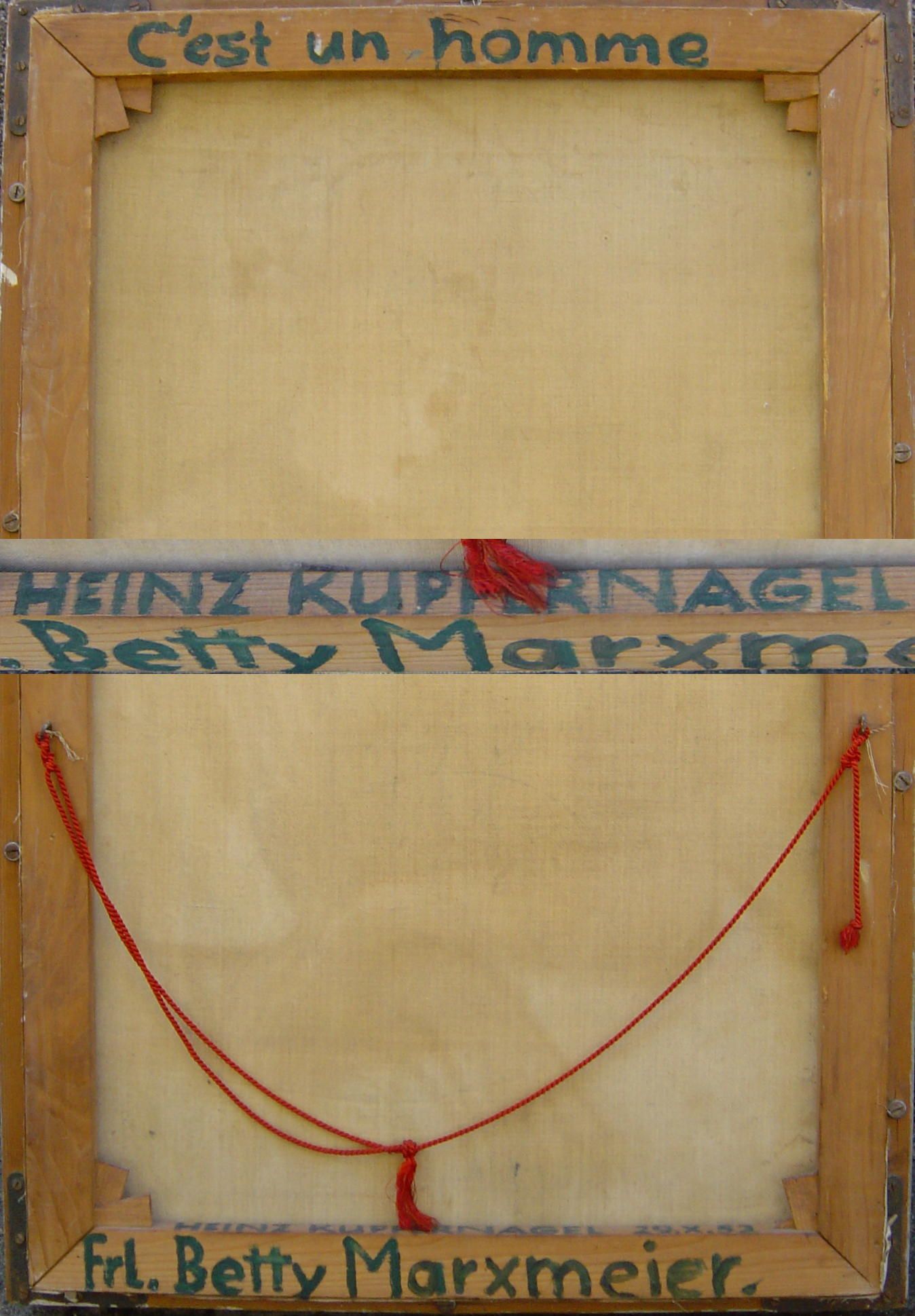 Heinz Kupfernagel 1922 Passendorf  Bochum / Expressionist /Betty Kothe
