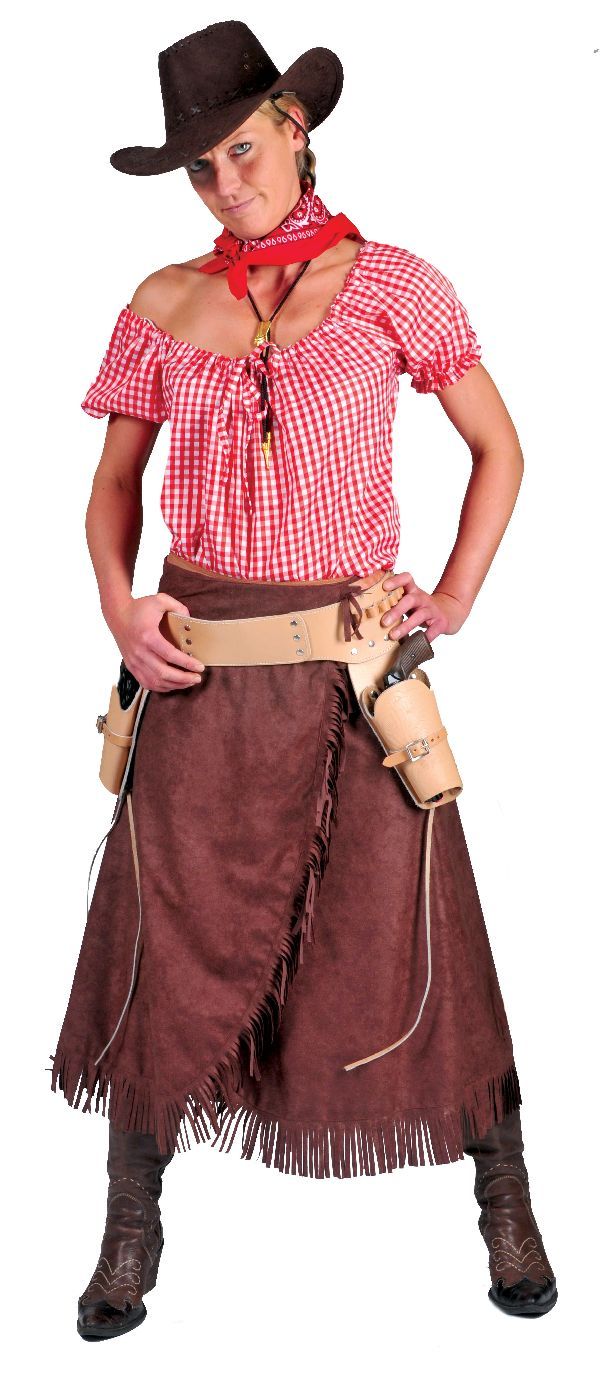 COWGIRL MELINA Kostüm Cowboy Damen Gr. 40 42