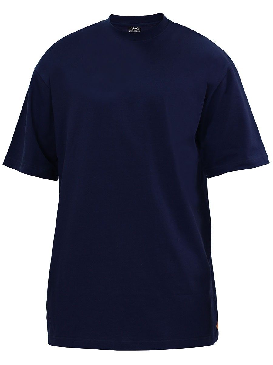 Shirt Extra Lang Dunkelblau Überlänge von Urban Classics MT   6XLT