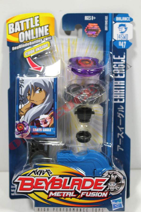 Beyblade Metal Fusion Battle Top Earth Eagle 47 Neu