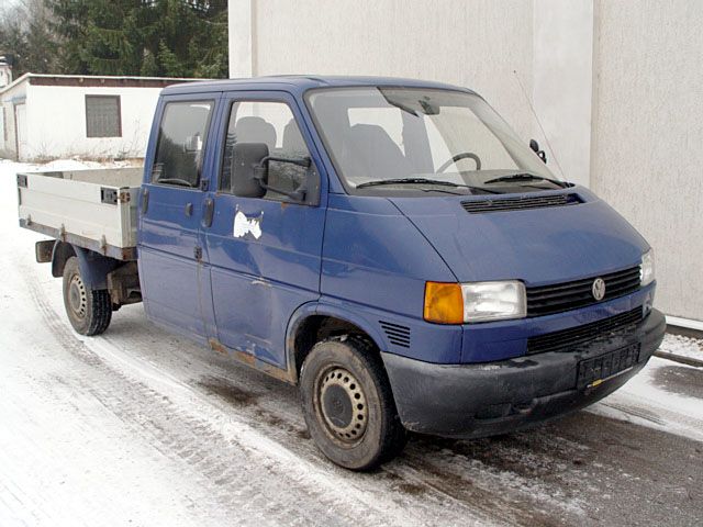 T4 Doka Pritsche Diesel 2,4l 55 kW Lkw AHK Doppelkabine Bj.97