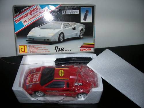 Suncon 1/18 Radio Control LAMBORGHINI 25th ANNIVER.