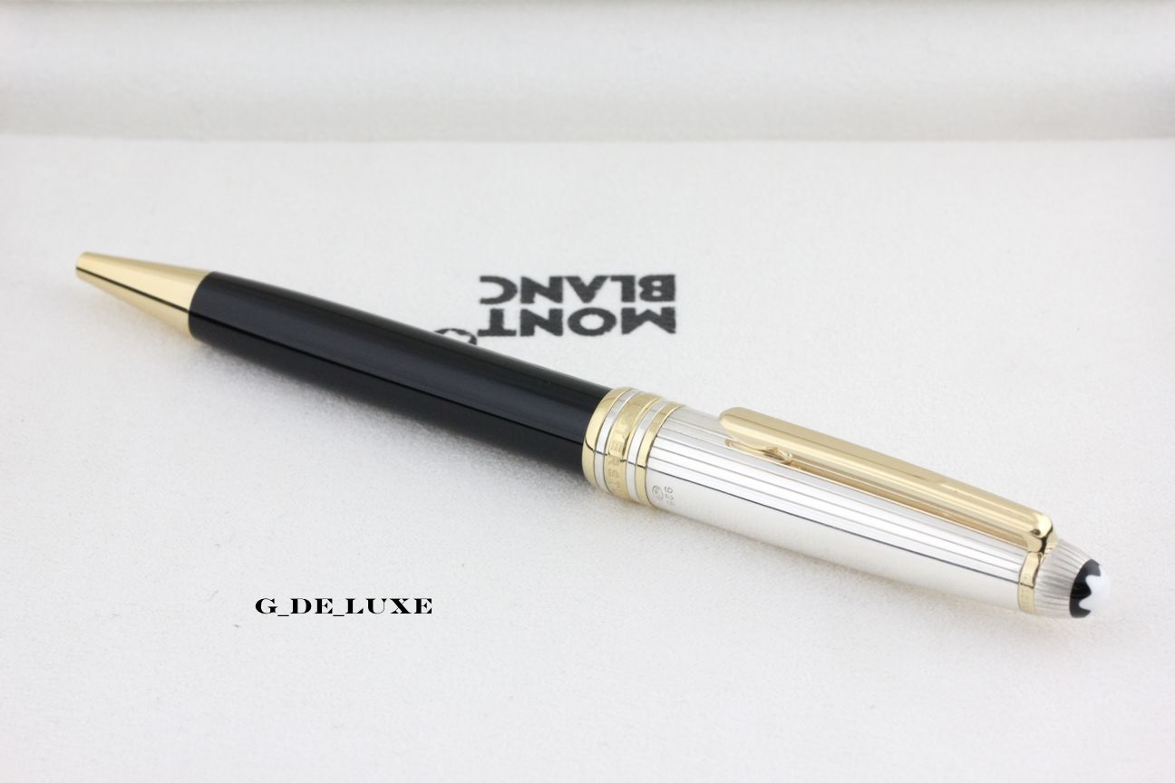 Montblanc Solitaire 164 Doue 925 Silber Kugelschreiber mit Faden