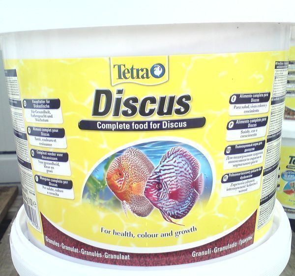 Tetra Diskus / Discus 10 Liter (4,99€/L) Hauptfuttergranulat, 2