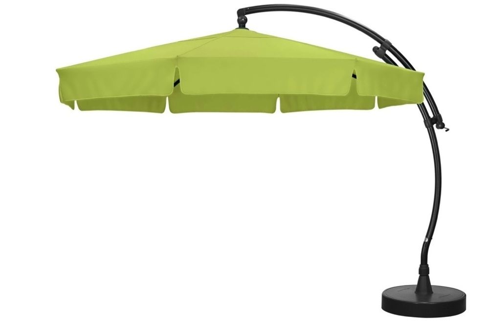 Sun Garden Ampelschirm PARASOL ø 350 Lampe & Cape lime