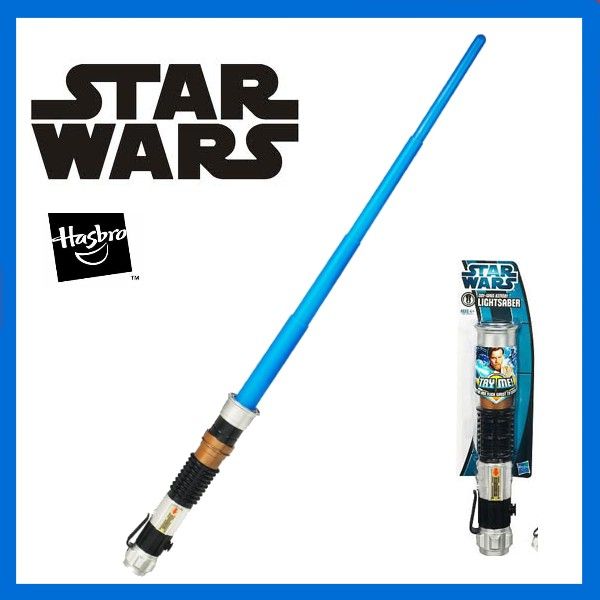 Star Wars   Hasbro Basis Lichtschwert 2012 Obi Wan Kenobi